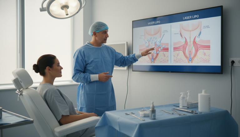 Vaser vs Laser Liposuction in Turkey: A Comparison for Canadians