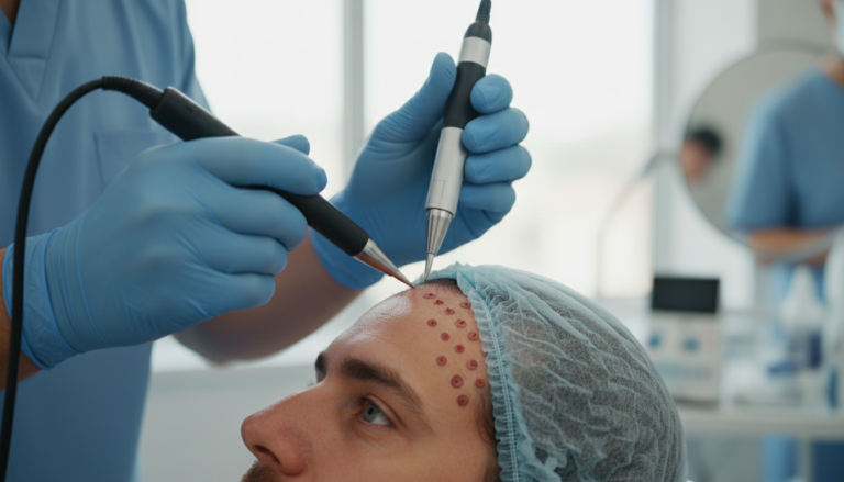 DHI Hair Transplant Method Explained for Canadians in Turkey