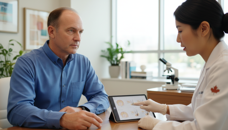 Hair Loss Treatment Options for Canadian Men: Causes & Solutions